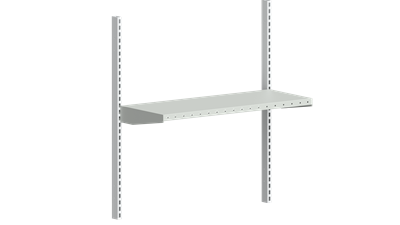Packing Bench Shelf 900x360 mm - Light Grey