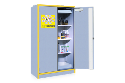 Chemical Cabinet 2000x1100x550 with Bottom Tray