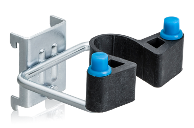 Double Hook Rubber Clamp 38x40 mm 5-Pack