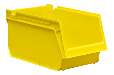Plastic Bin Yellow 4 l