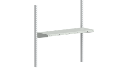 Packing Bench Shelf 900x300 mm - Light Grey
