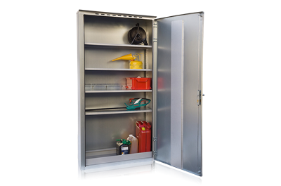 Outdoor Cabinet 2050x980x480, Galvanized