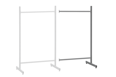 T-Rack 150 Additional Section 930x1500 mm Grey