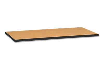 Tischplatte Holzfaserplatte mit Massivholzkern 2000x800x40 mm
