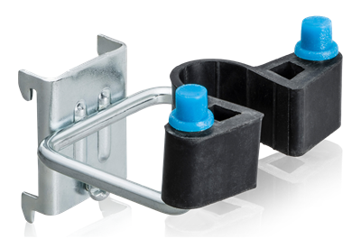 Double Hook Rubber Clamp 25x40 mm 5-Pack