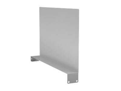 Shelf Divider for Bottom Shelf 585x350 mm - Lightgrey