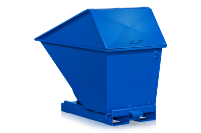 Tilting Container 600 l including High Lid (750 l)