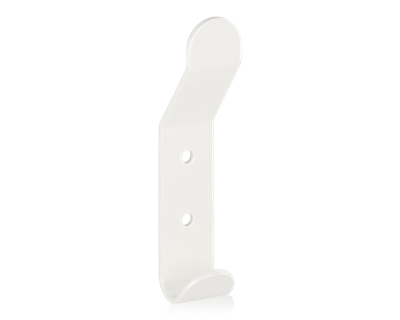 Clothes Hook 4 Pack White