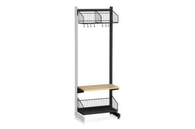 L-Stand Extension 600 mm Complete 2 Black