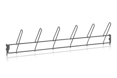 Stövelupphängningslist 900 mm Grå
