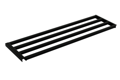 Shoe Shelf Tube 1500 mm Black