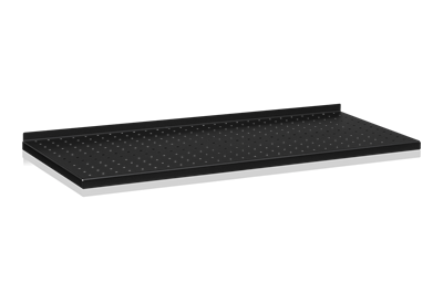 Steel Shelf Perforated 900x400 mm Black