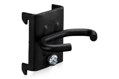 Yoke Hook 43x20mm 5-pack Black