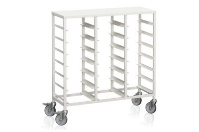 Stand Tray Trolley 21 Trays