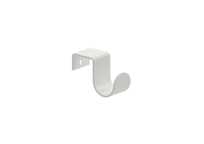 Hook for Hat/Shoe shelf 6-p White