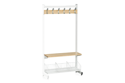 L-Stativ Tilläggssektion 900 mm Komplett 1 Vit