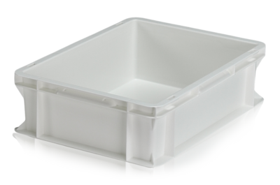 Plastic Bin White