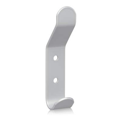 Clothes Hook 4-p Silver