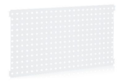 Perforated Panel 900x480 mm cc 38 White