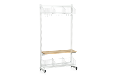 L-Stand 900 mm Complete 2 White