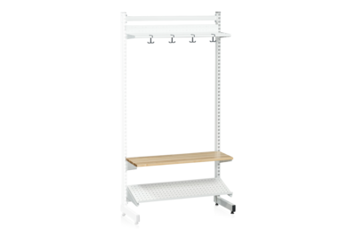 L-Stativ Tilläggssektion 900 mm Komplett 5 Vit